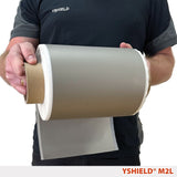 YSHIELD® M2L | Magnetic field shielding foil laminated | Width 21 cm | 1 Meter