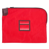 Rifkin medium Key locking security satchel Aus security products red