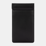 SILENT POCKET Leather Faraday Sleeve For Phones MEDIUM