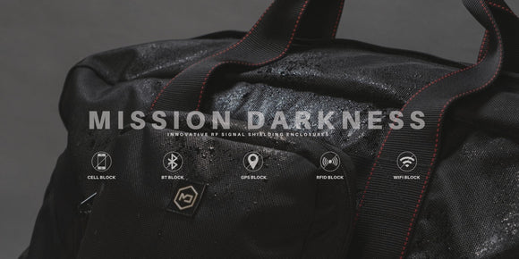 MISSION DARKNESS™ TITANRF FARADAY FABRIC PACK – Aus Security Products