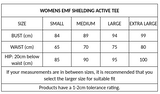 Eve Fleur - Unisex EMF Shielding Active Tee - Women's Sizing