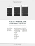 SLNT® x RELV® Faraday Phone Sleeve Medium +