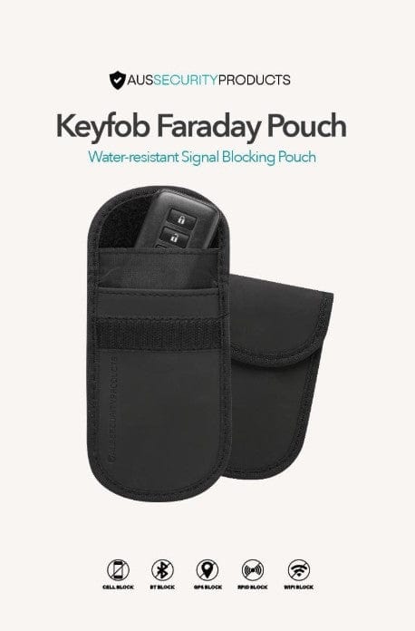 Aus Security Key Fob Water-resistant RF Blocking Faraday Pouch – Aus ...