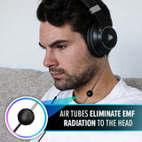 Defender Shield EMF Radiation-Free Air Tube Over-Ear Headphones