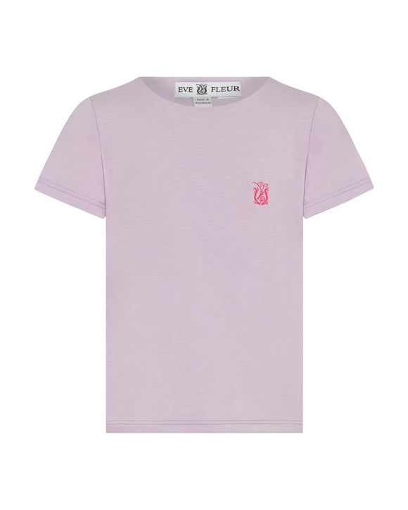 Eve Fleur - EMF Shielding Kids Tee Shirt - Lilac