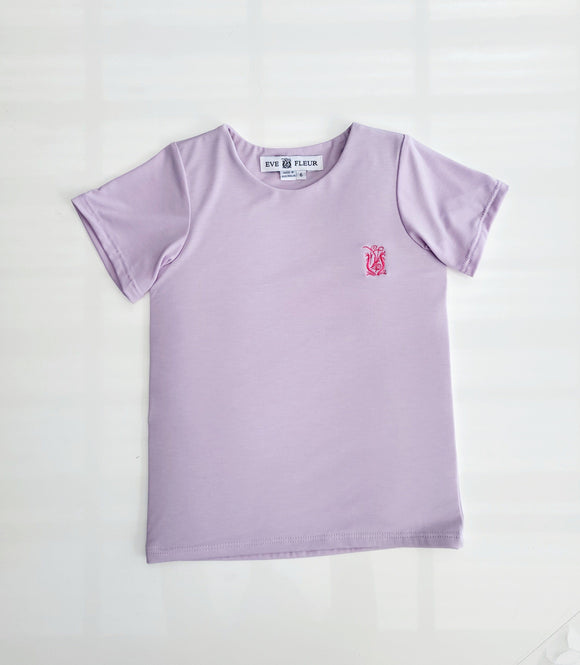 Eve Fleur - EMF Shielding Kids Tee Shirt - Lilac