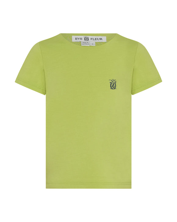 Eve Fleur - EMF Shielding Kids Tee Shirt - Lime