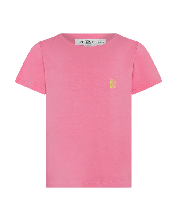 Eve Fleur - EMF Shielding Kids Tee Shirt - Pink