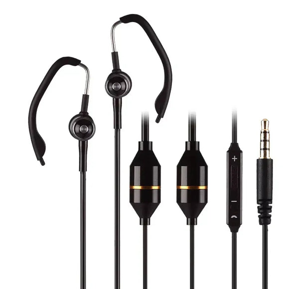 ibrain Wired Sports EMF Protection Air Tube Headset - FC18