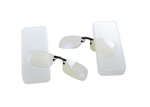 Ocushield - Clip On - Anti Blue Light Adult Unisex Glasses & UV Filtering Technology - Adult Size