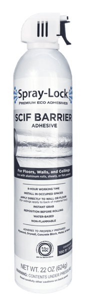 SCIF Barrier Adhesive - Professional SCIF Installation Solution