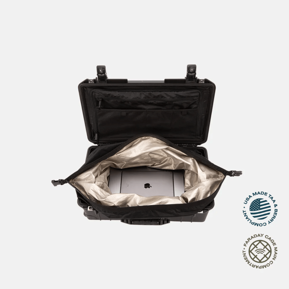 SLNT Silent Pocket Hard Case Faraday Insert with Pelican 1535 – Aus ...