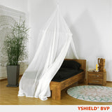 YSHIELD BVP Shielding Canopy Pyramidal Single Bed Voile