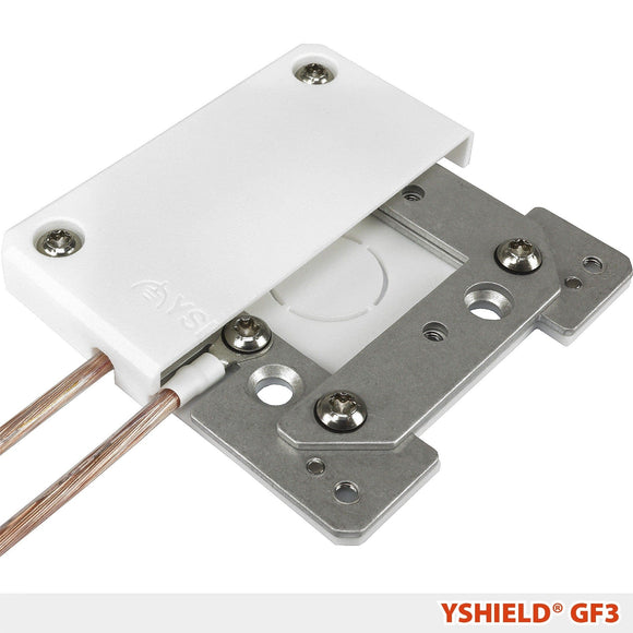 YSHIELD® GF3 Grounding Housing - 80x80mm Professional EMF Shielding Connection Hub