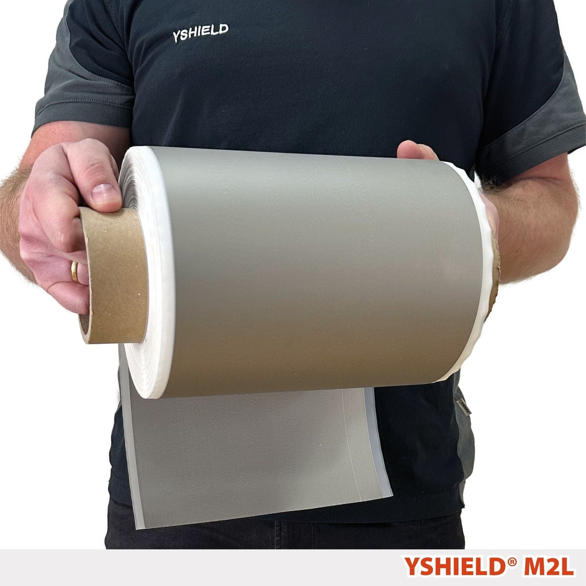 YSHIELD® M2L | Magnetic field shielding foil laminated | Width 21 cm ...