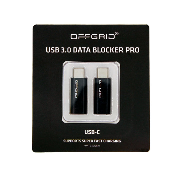 EDEC OFFGRID® USB Data Blocker PRO 3.0 USB-C