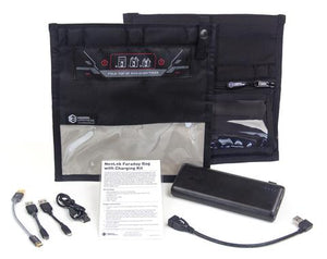 MISSION DARKNESS™ NEOLOK WINDOW FARADAY BAG FOR PHONES WITH BATTERY KIT