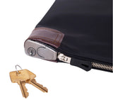 Rifkin medium Key locking security satchel Aus security products 