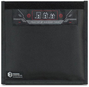 MISSION DARKNESS FARADAY BAG FOR PHONES NON WINDOW