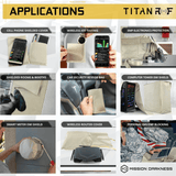 Mission Darkness™ TitanRF Faraday Fabric Panel