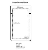 SLNT Silent Pocket Faraday Sleeve for Tablets Weatherproof Nylon (XL)