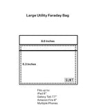 SLNT Silent Pocket Utility Faraday Bag for Tablets and Multiple Devices (Large)